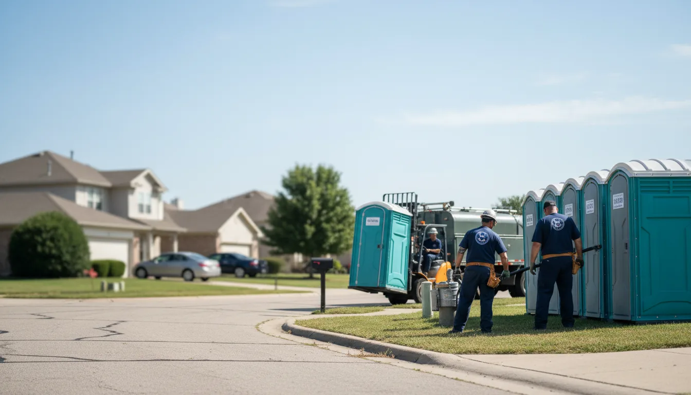 Porta Potty Rental in Maple Hill, KS near me